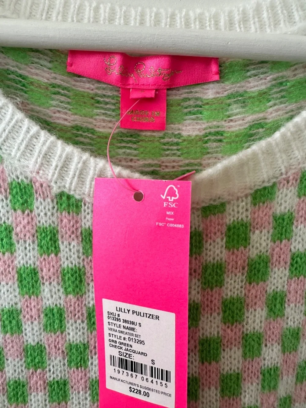 Lilly Pulitzer’s Viera Sweater Set Size S NWT